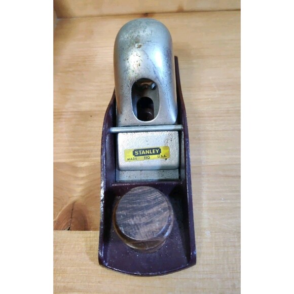 Stanley No 110 7” Hand Wood Plane - Smooth Bottom Made In USA Wood Working - Picture 1 of 6